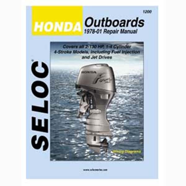 Seloc Service Manuals, Honda Outboard-All '78-'01