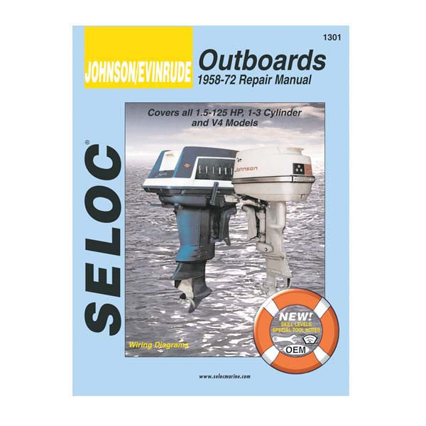 Seloc Service Manuals, J&E 1-4 Cyl '58-'72