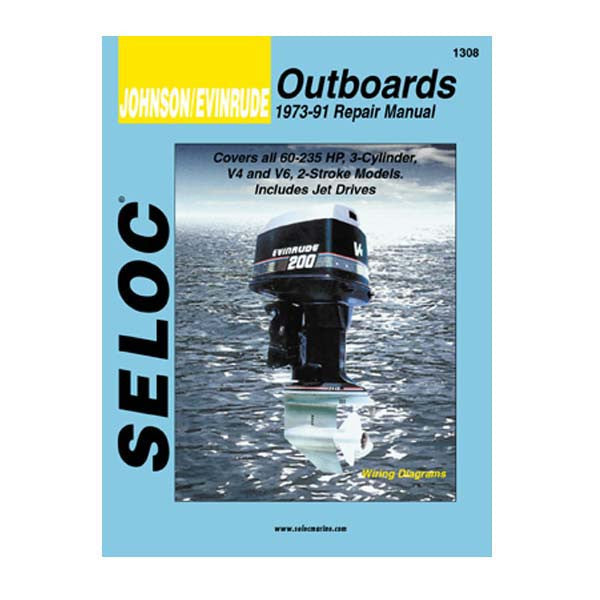 Seloc Service Manuals, J&E 3 4 6 Cyl '73-'91