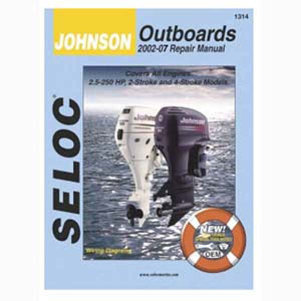 Seloc Service Manuals, Johnson Outboards-All '02-'07