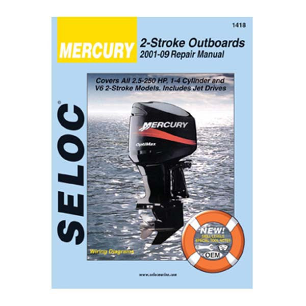 Seloc Service Manuals, Mercury Ob-All 2 Stroke '01-'14
