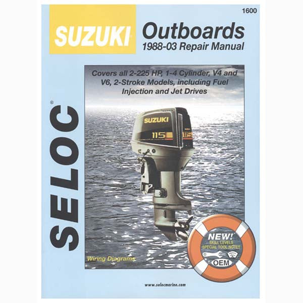 Seloc Service Manuals, Suzuki Ob-All 2 Strk '88-'03