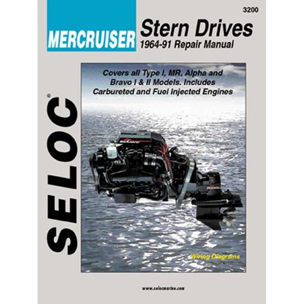 Seloc Service Manuals, Mercruiser All Gas '64-'91