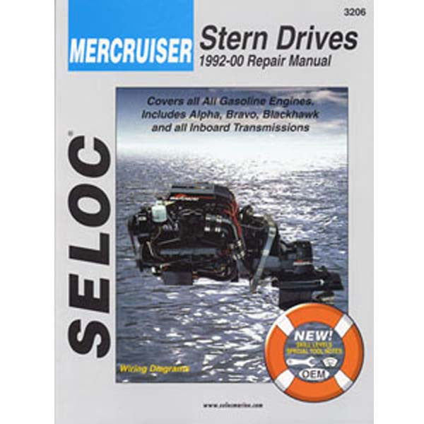 Seloc Service Manuals, Mercruiser All Gas '92-'00
