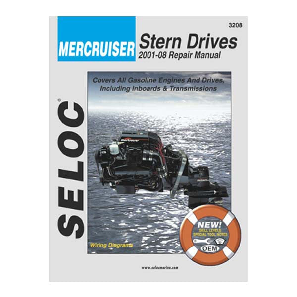 Seloc Service Manuals, Mercruiser All Gas '01-'13