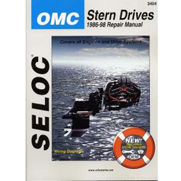 Seloc Service Manuals, Omc Cobra All Gas '86-'98