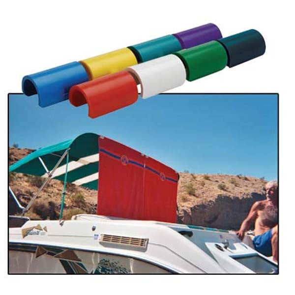 Terricraft Creations Boat Bimini Clip 7-8" (6 Pack ) - Assorted Colors, Blue
