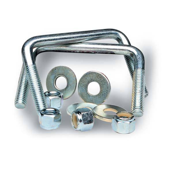 Tie Down Engineering, Tie Down Zinc Plated Trailer U-Bolts 1/2", 2"